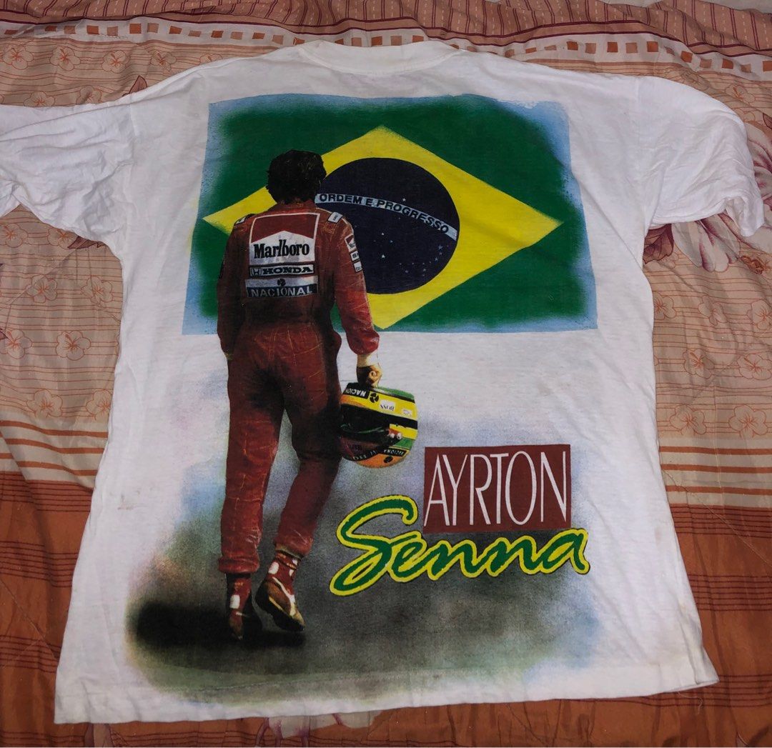 Vintage ayrton senna on Carousell