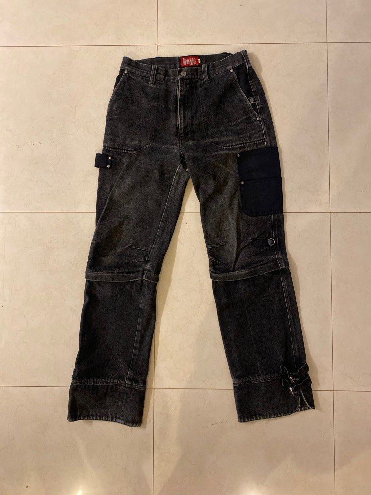 Vintage Batsu Boys Flare Jeans, Men's Fashion, Bottoms, Jeans on Carousell
