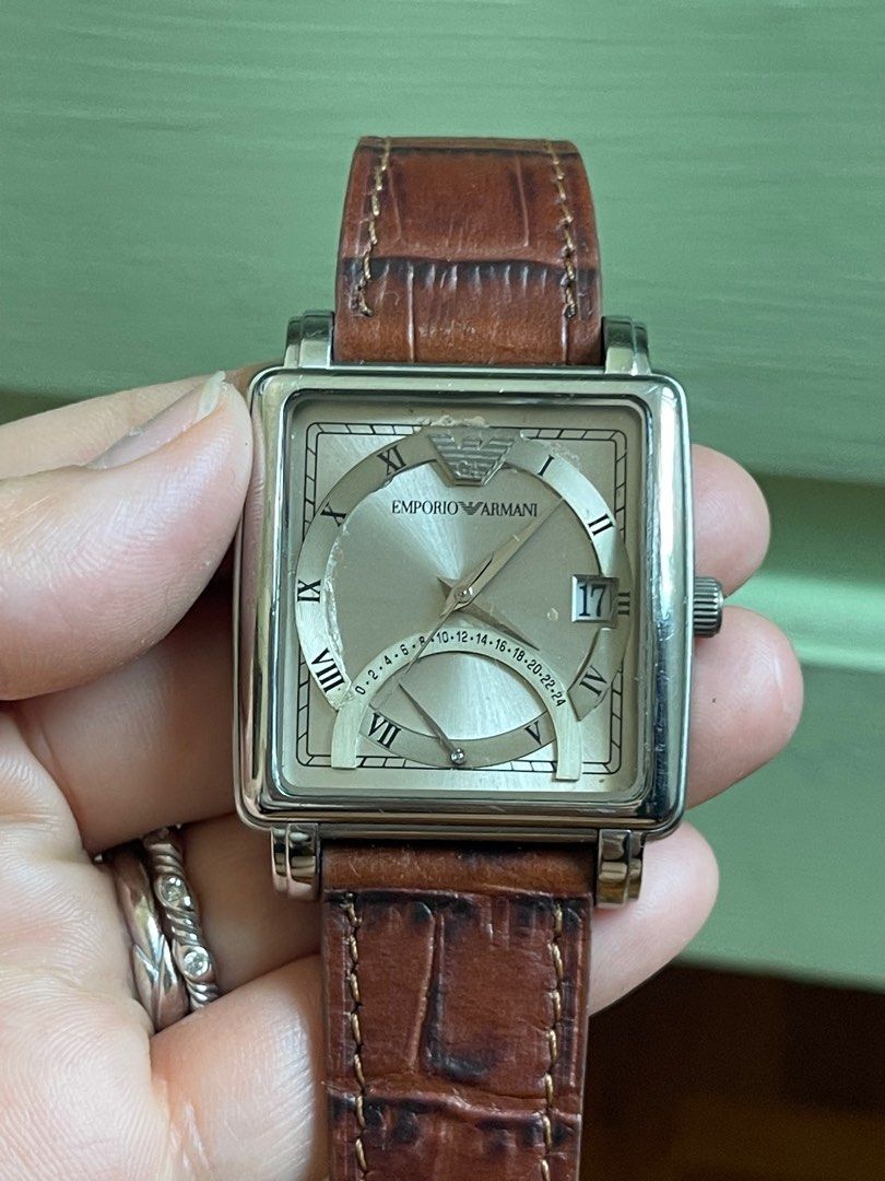 Emporio armani sale watch battery price