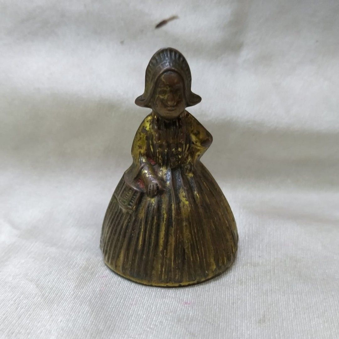 Solid brass Victorian girl bell vintage, Hobbies & Toys, Collectibles &  Memorabilia, Vintage Collectibles on Carousell