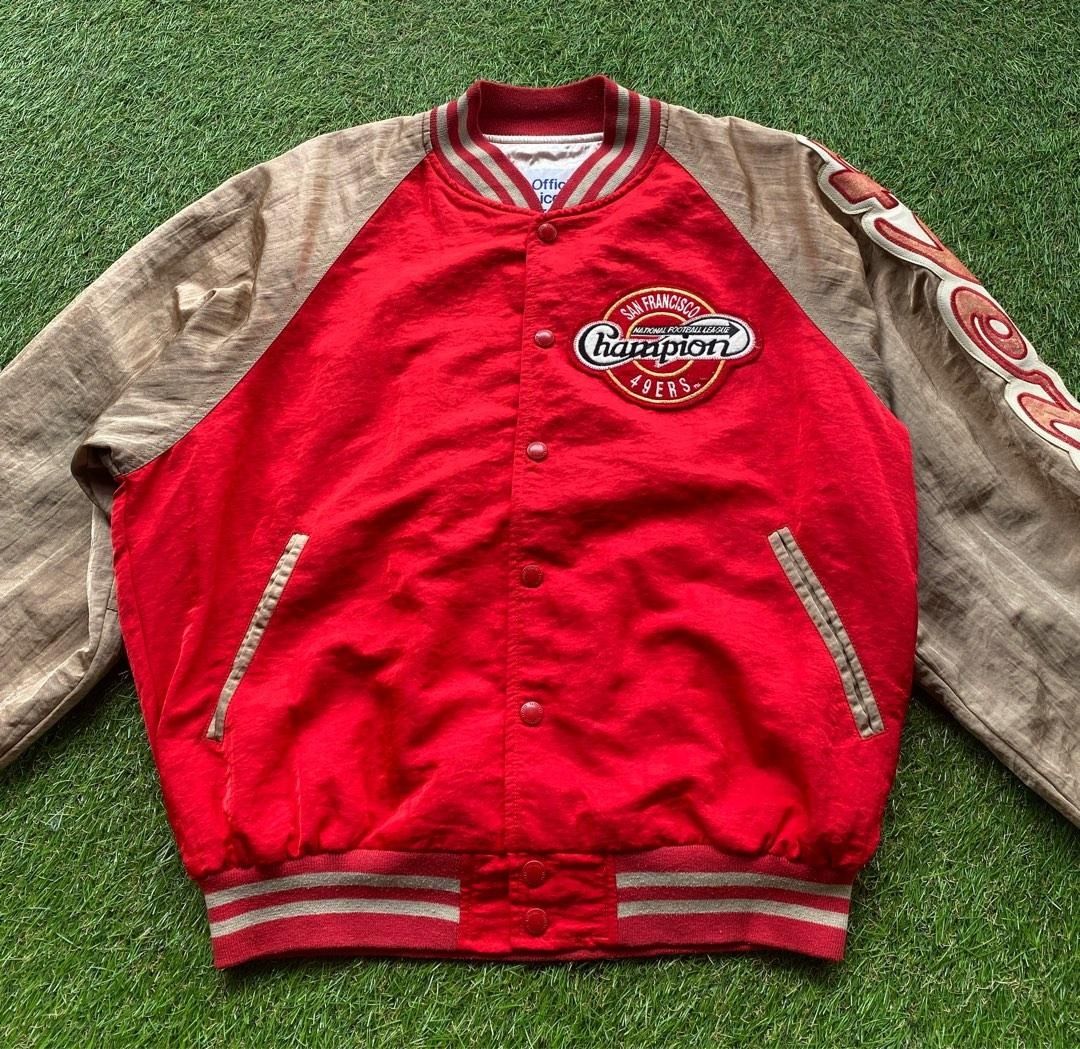 Vintage San Francisco 49ers Jacket, Men's Fashion, Coats, Jackets and  Outerwear on Carousell