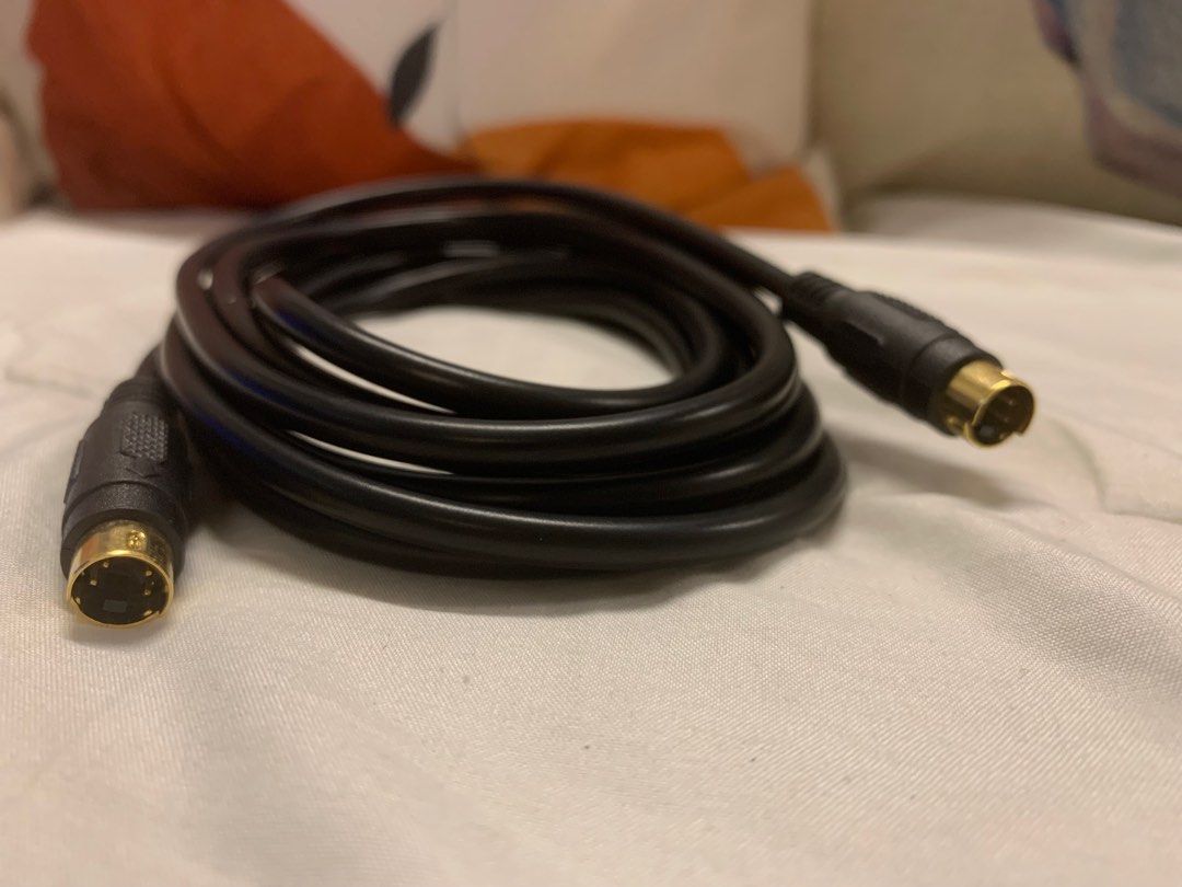Vintage SVideo Cable 3 Meters Long High Resolution on Carousell
