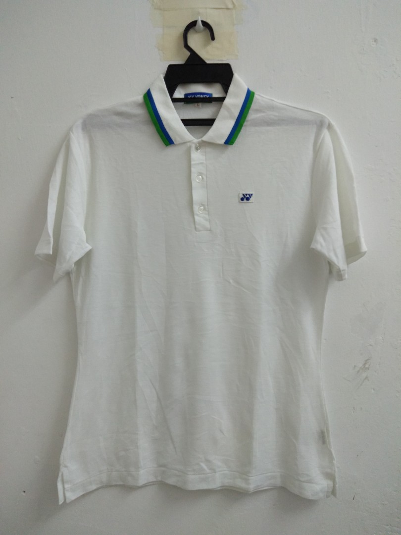 Vintage yonex polo shirt nice design, Men's Fashion, Tops & Sets