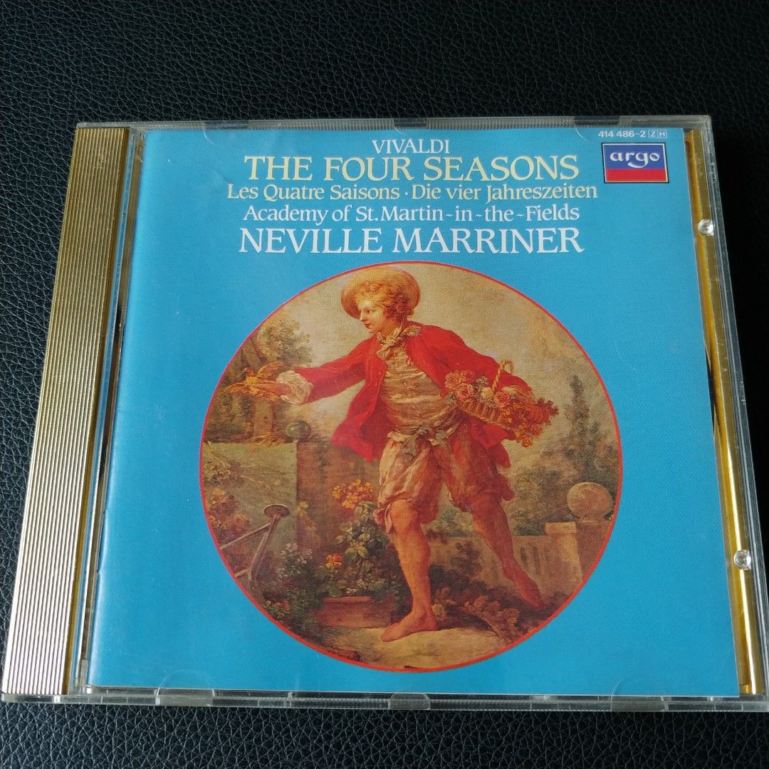 ネコポス可 CD 純金24K Antonio Vivaldi CD Four Seasons 四季 24K 廃盤-