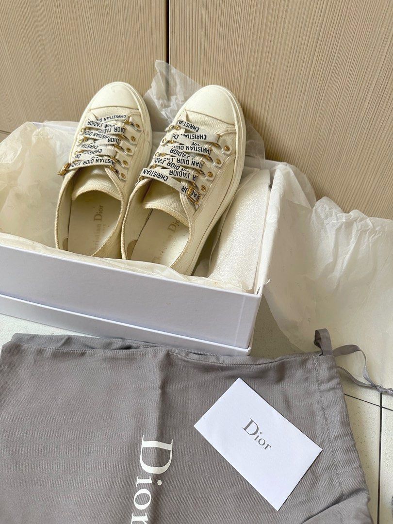 Christian dior shop sneakers white