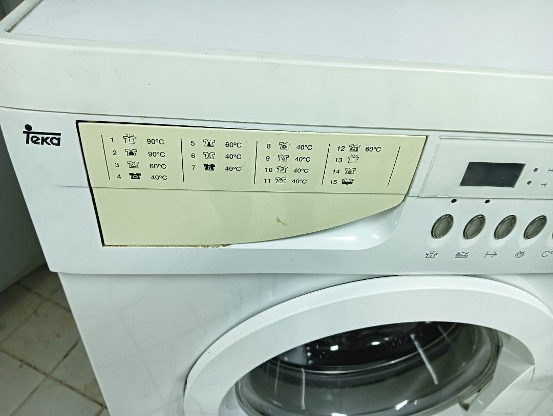 Washing machine Teka 6.0kg, TV & Home Appliances, Washing Machines and