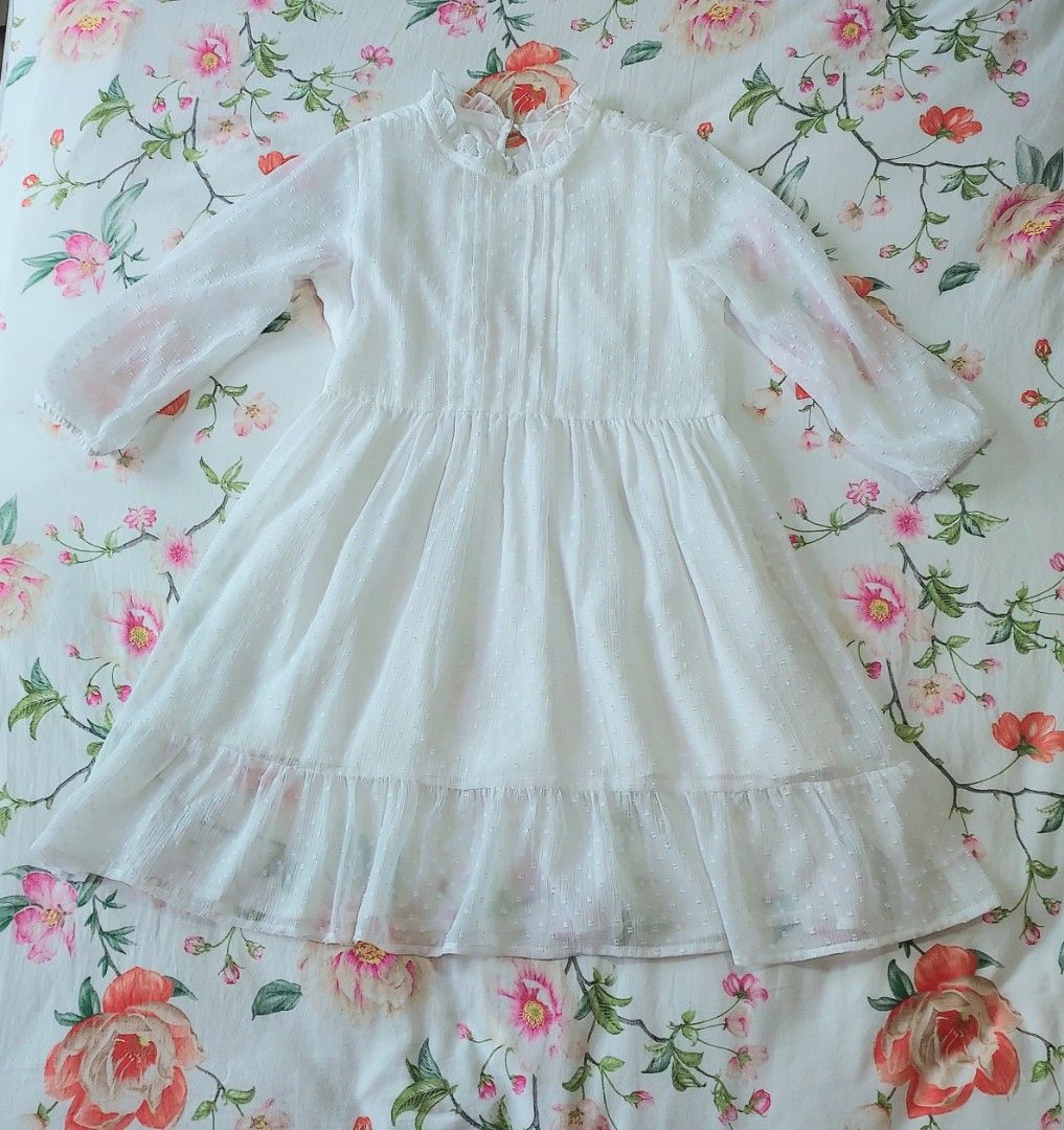 White Lace Dress for kids
