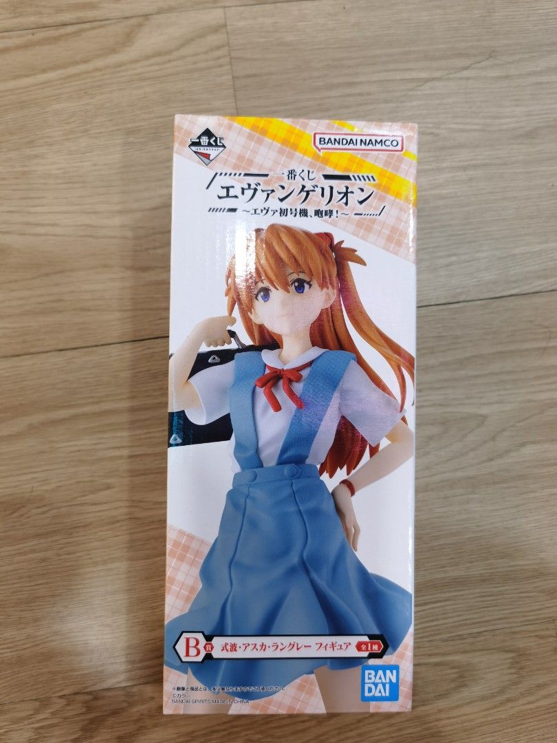 Figurine Evangelion Soryu Asuka Langley - Ichiban Kuji Prize B - Bandai Neuf Scellée