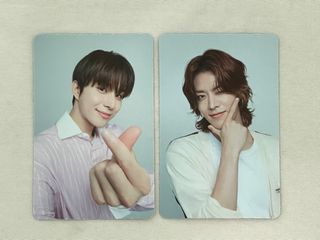 [WTS] nct 127 new nature republic photocards pcs (jungwoo, yuta)