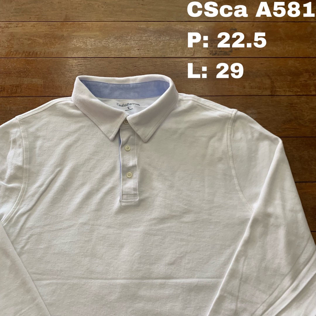 Croft and barrow sales long sleeve polo