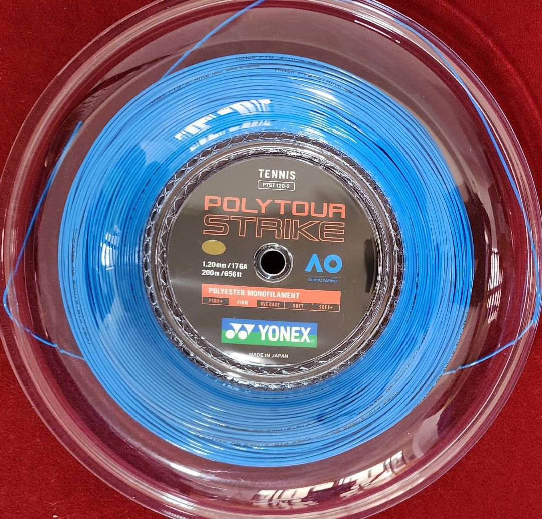 Yonex PolyTour Pro Blue 16L Tennis String Reel 200m/656ft