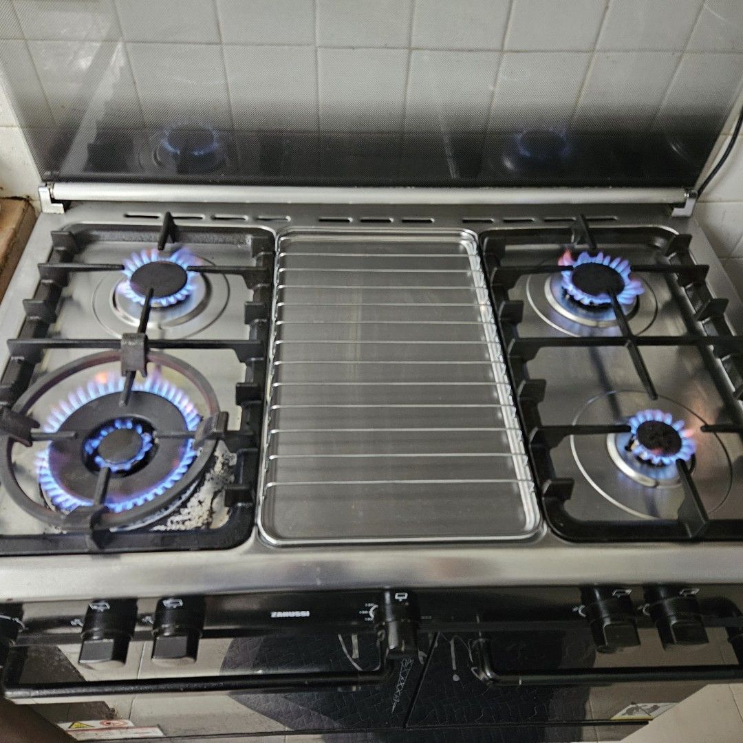 Zanussi best sale standing cooker