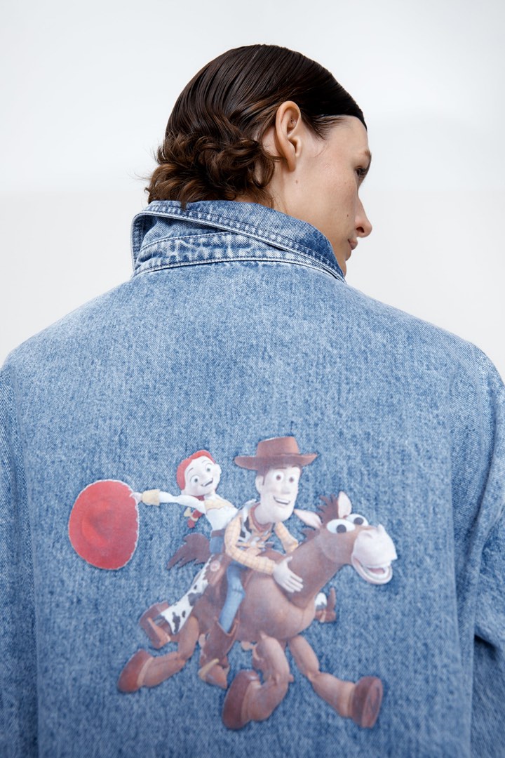 Disney jean store jacket zara