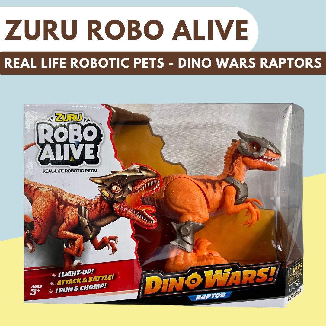 ZURU Robo Alive - Dino Wars Raptor on Carousell