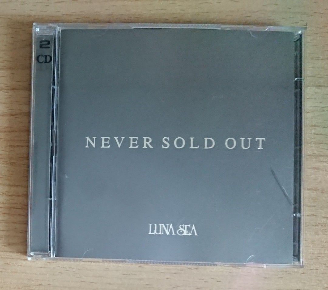1) Luna Sea Never Sold Out日版雙CD, 興趣及遊戲, 音樂、樂器& 配件