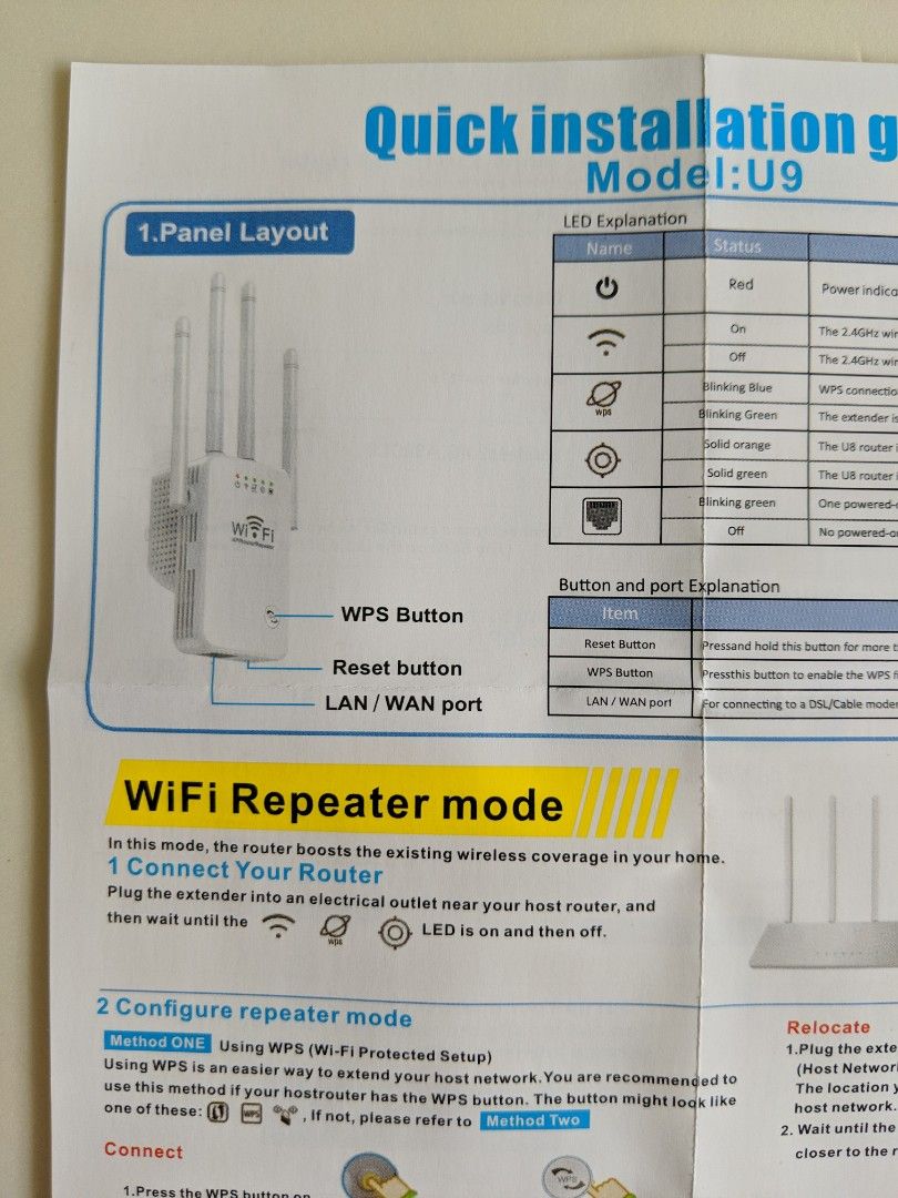 300M WiFi AP Router Repeater to extend wi-fi signal strength of your ...
