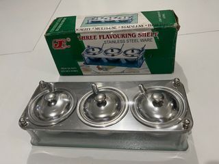 3 Flavouring Shelf (Sauce or Condiments Container)