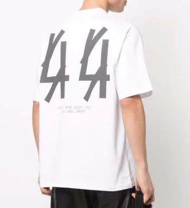 44 LABEL GROUP 44 INVERTED SAND T-SHIRT TEE T恤印花白T (原價$1690 