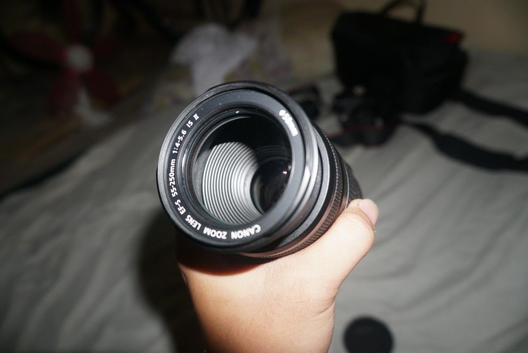 55-250 MM Canon Lens, Photography, Lens & Kits on Carousell