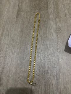 Real gold rope chain hot sale