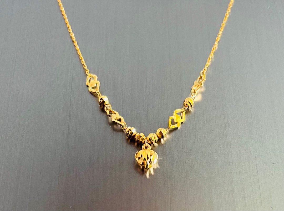 Gold necklace design chain hot sale