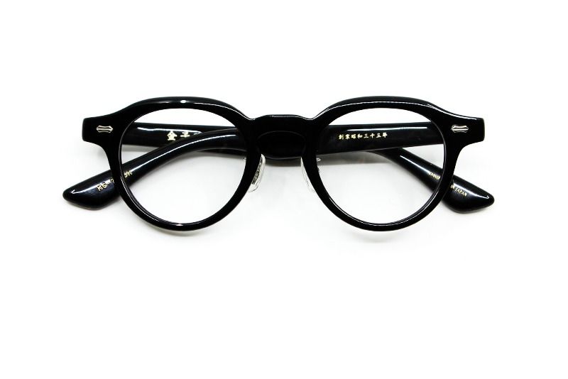 金子眼鏡, KC-77 , BK 賽璐珞眼鏡celluloid ,, SIZE:46-23-146, 男裝