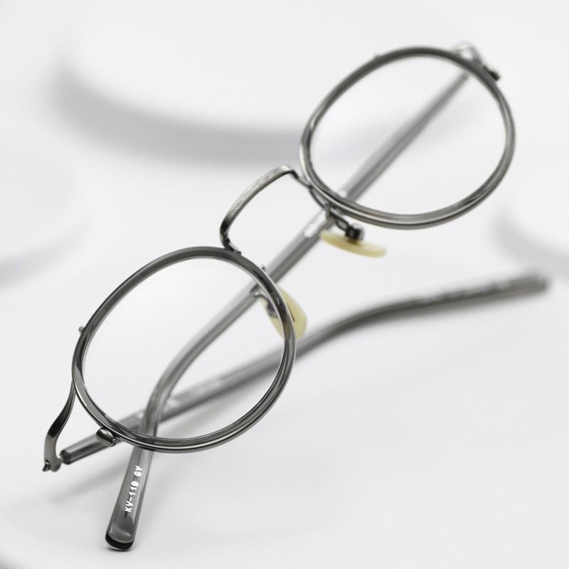 金子眼鏡KV119 GY SIZE: 42-23-142, 男裝, 手錶及配件, 眼鏡- Carousell