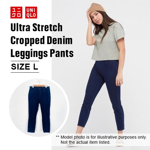 Uniqlo ultra stretch legging pants in black, Women's Fashion, Bottoms, Jeans  & Leggings on Carousell