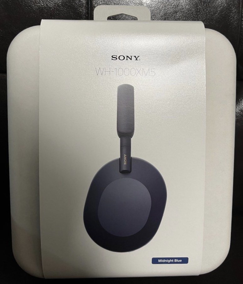 全新Sony WH-1000XM5 原裝行貨無線降噪DSEE Extreme™ 耳機(月夜藍
