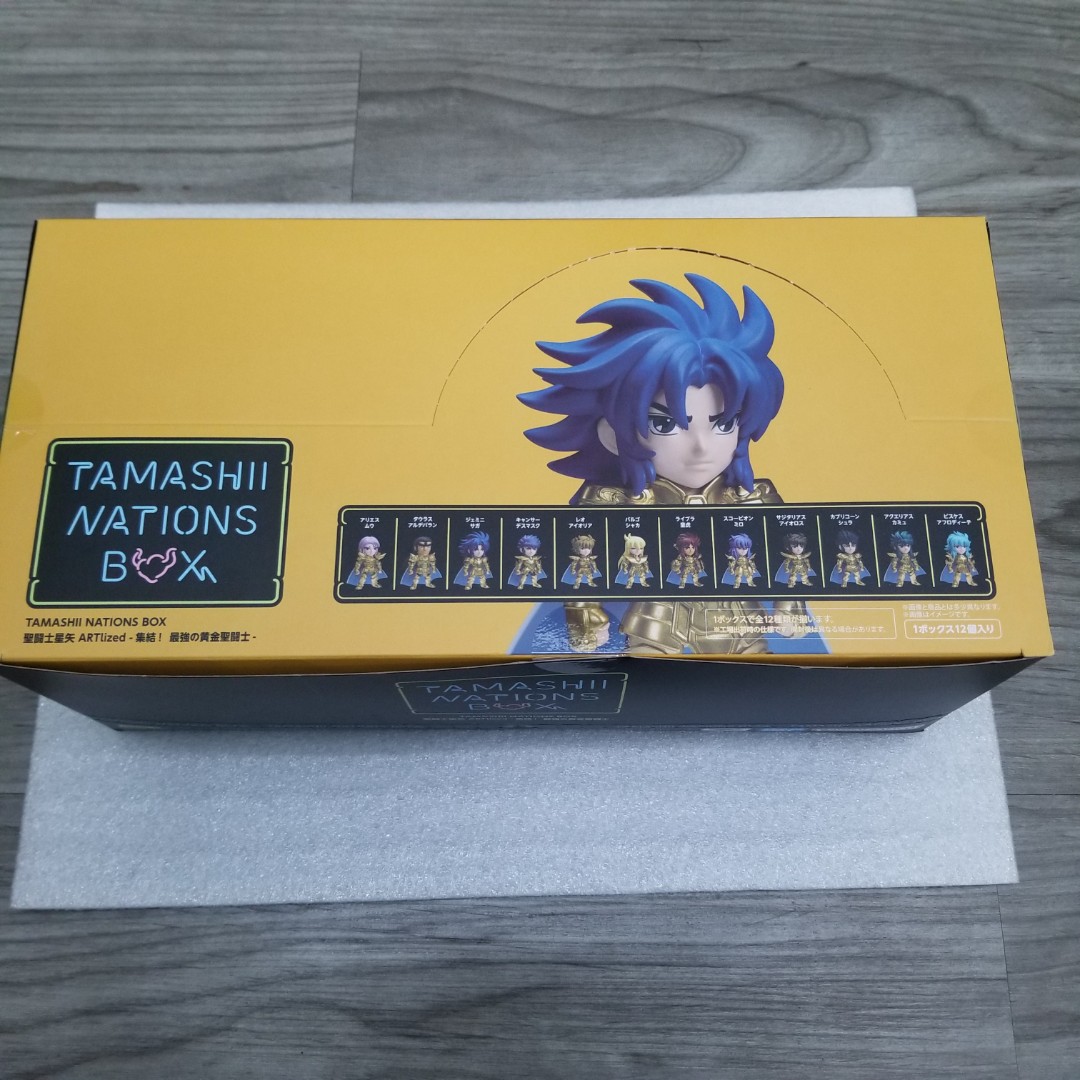 聖鬥士星矢TAMASHII NATION BOX 日版全新未開封品, 興趣及遊戲, 玩具