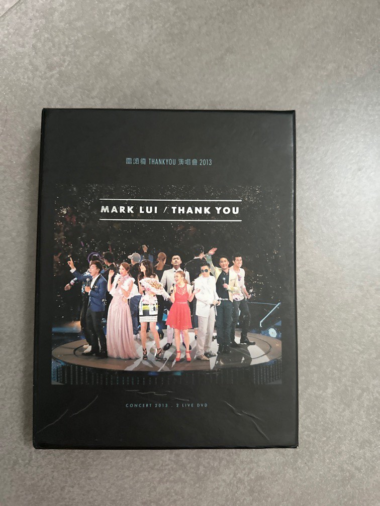 雷頌德THANK YOU 演唱會2013 Live (2DVD), 興趣及遊戲, 音樂、樂器