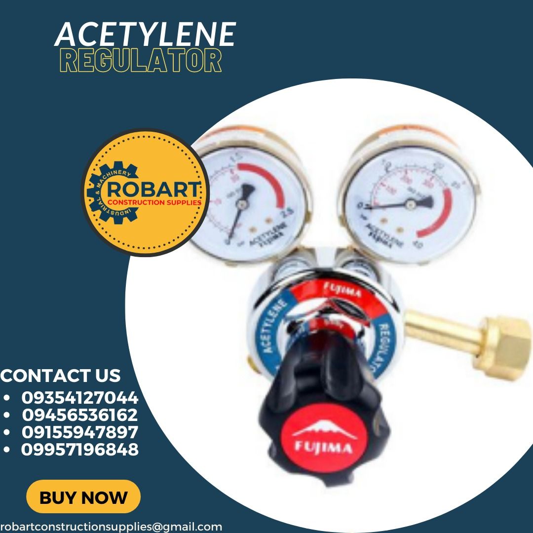 ACETYLENE REGULATOR on Carousell