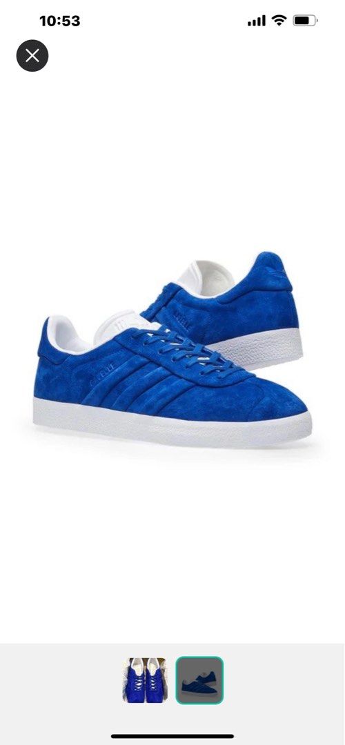 Gazelle stitch clearance and turn blue