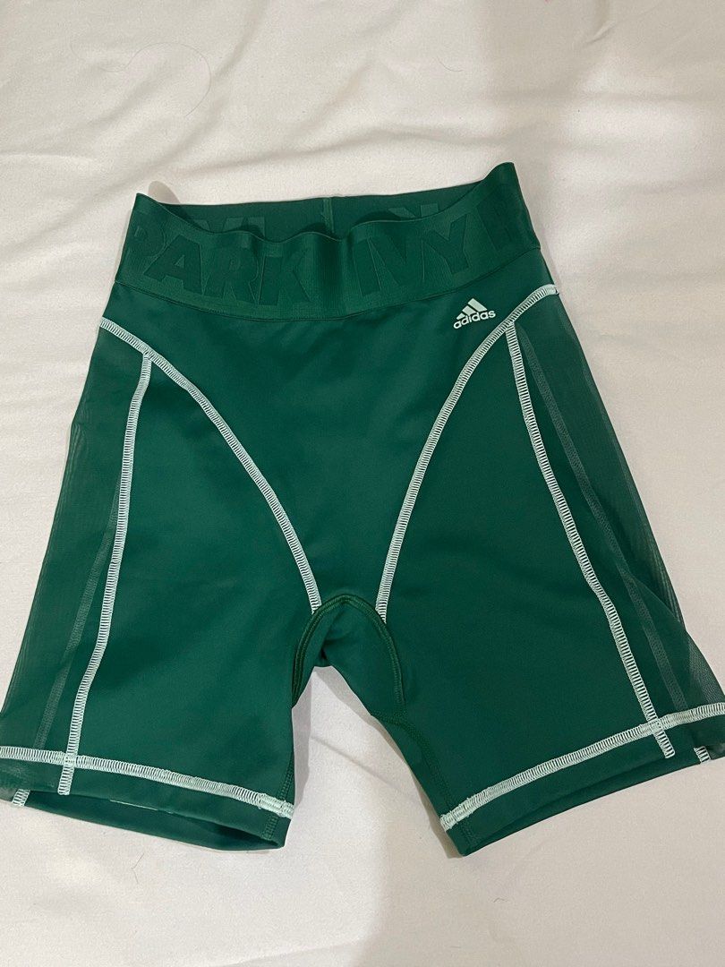 Ivy park cycling top shorts green