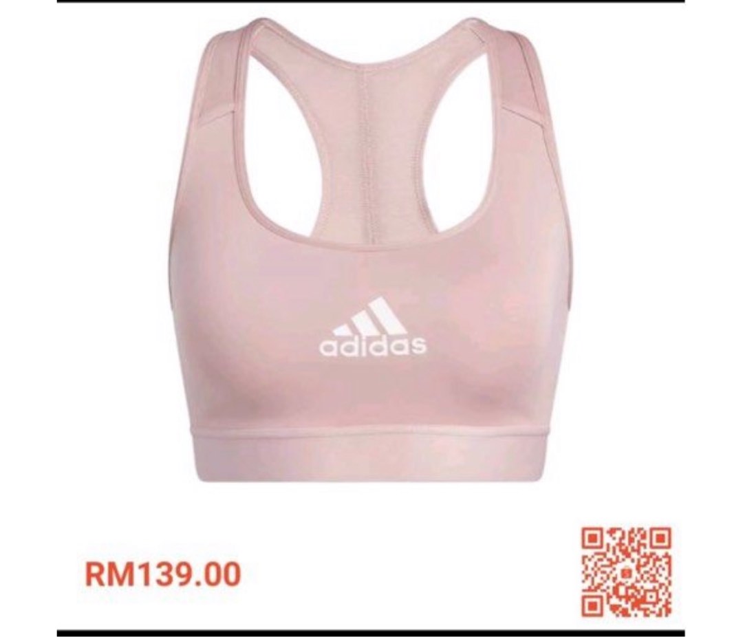 Brand new with tag Adidas Sports Bra, Women's Fashion, Activewear on  Carousell