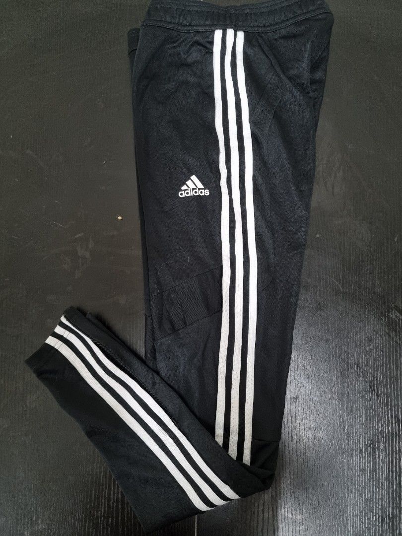 Adidas slim on sale fit pants mens