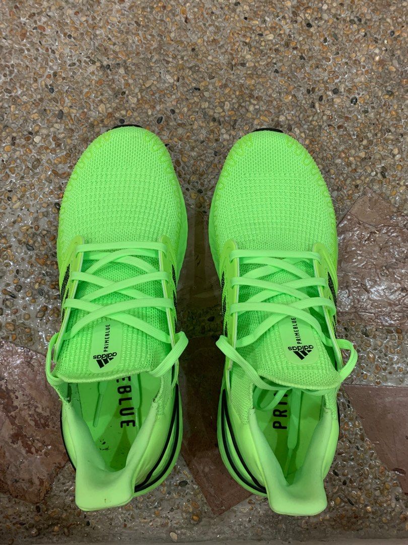 Adidas Ultraboost 20 Volt Green Men s Fashion Footwear Sneakers