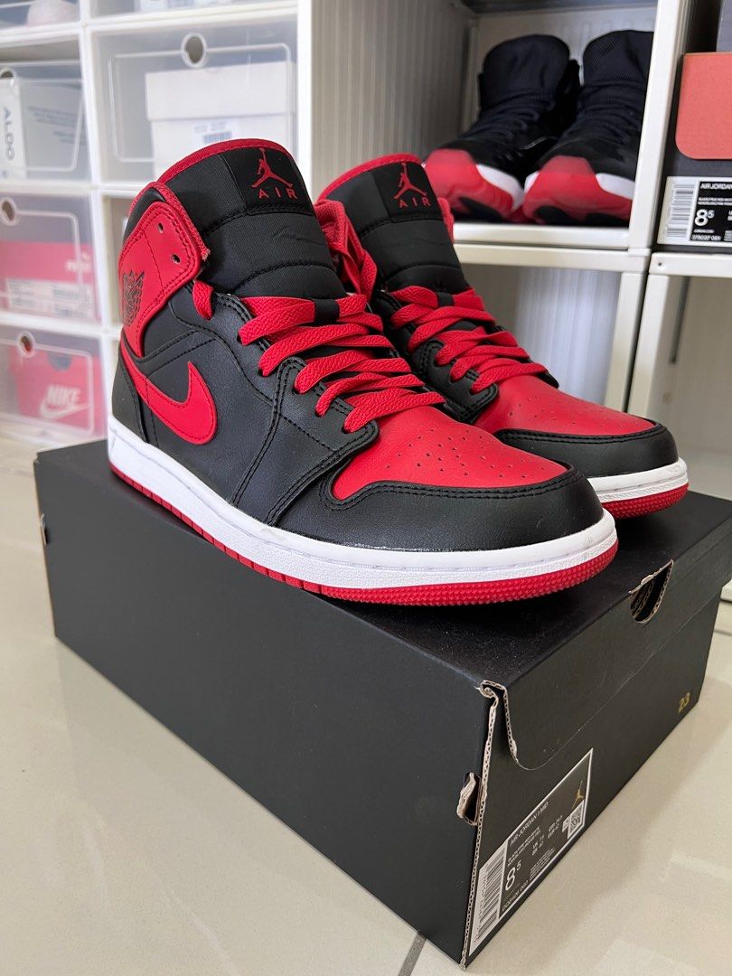 Air jordan black fire red online