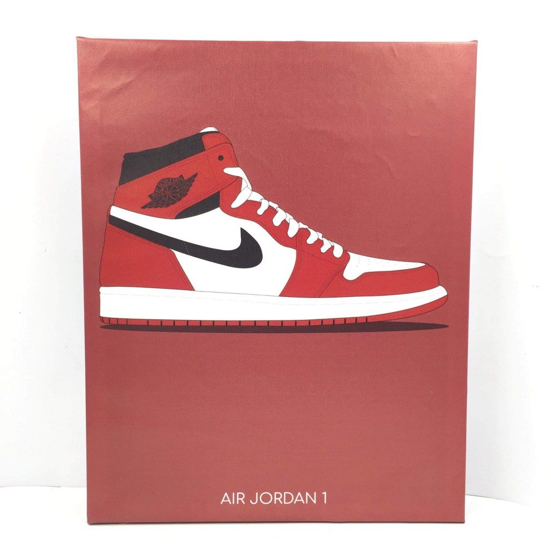 AIR JORDAN 1 Shoe Setof3 Tarpaulin Wall Art Decor Display on Carousell