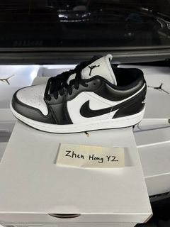 Original Nike Air Jordan 1 High Flyease like Dunk Panda Black White Stussy  Prada Gucci LV, Women's Fashion, Footwear, Sneakers on Carousell