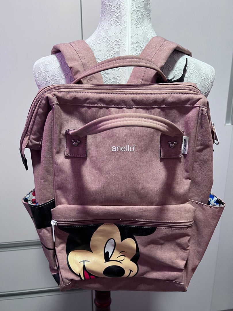 ANELLO MICKEY MOUSE BACKPACK PINK on Carousell