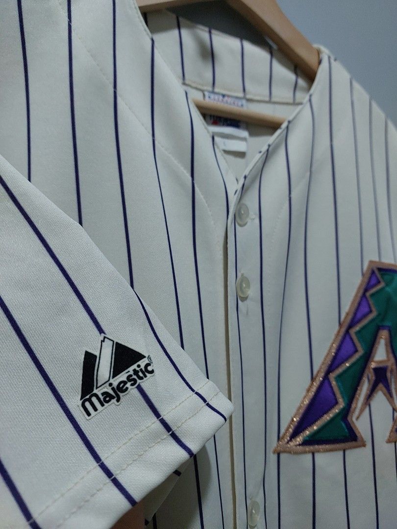 Majestic Arizona Diamondbacks MLB Baseball Team Jersey Pinstripe - Size: XL