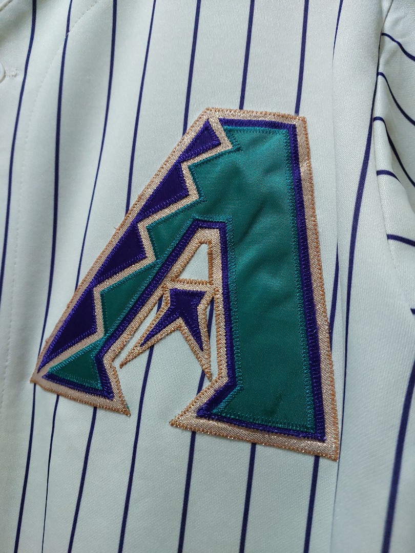 Arizona Diamondbacks MLB Jersey Mens XL Pinstripe Vintage Majestic