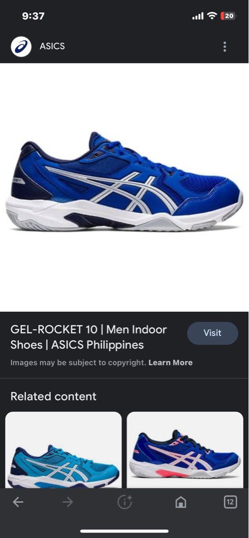 asics gel rocket 9 w