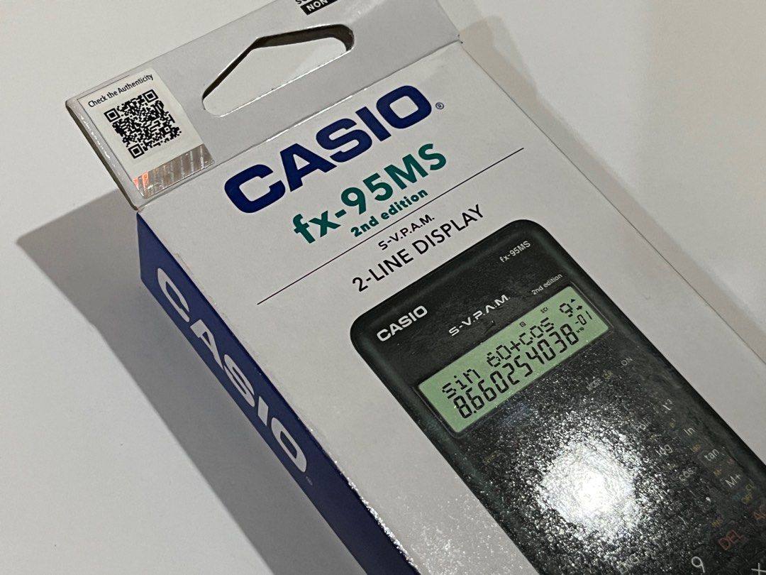Authentic Casio fx 95MS Scientific calculator Mobile Phones