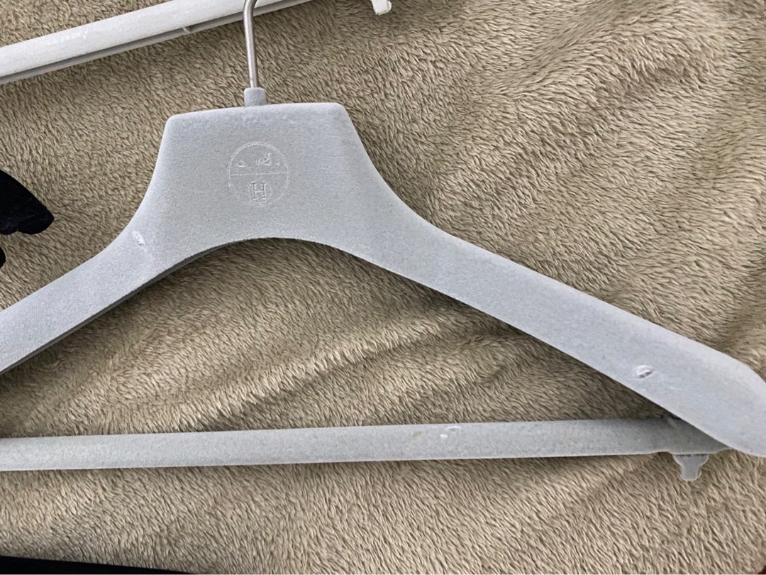 AUTHENTIC HERMÈS PARIS HANGERS WITH MINIMAL ISSUE SCRATCHES on Carousell