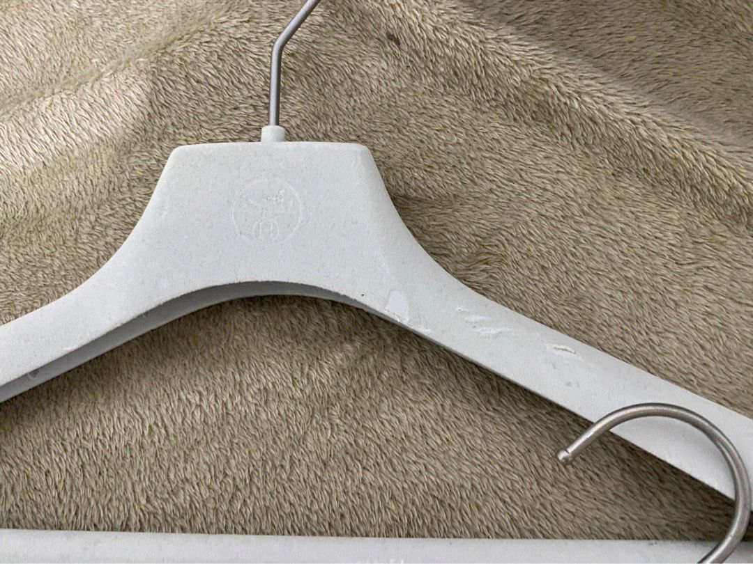 AUTHENTIC HERMÈS PARIS HANGERS WITH MINIMAL ISSUE SCRATCHES on Carousell