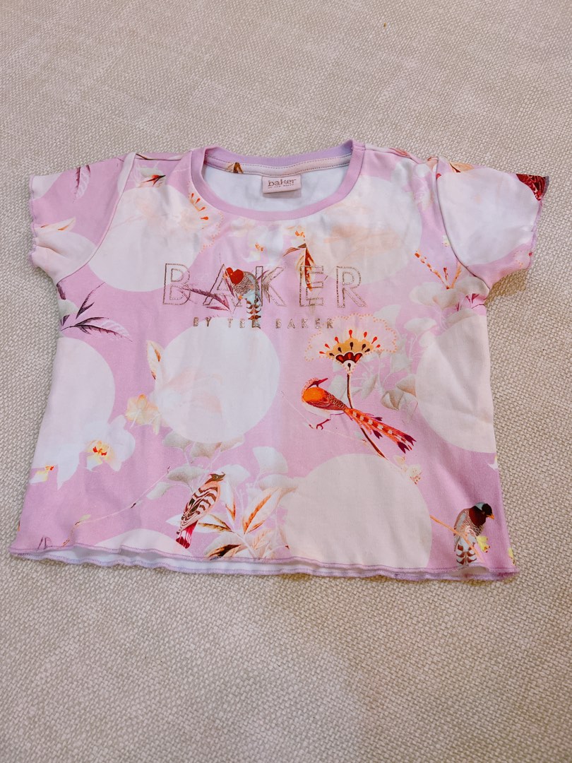 Authentic Ted Baker Tshirt Girl Kids, Babies & Kids, Babies & Kids