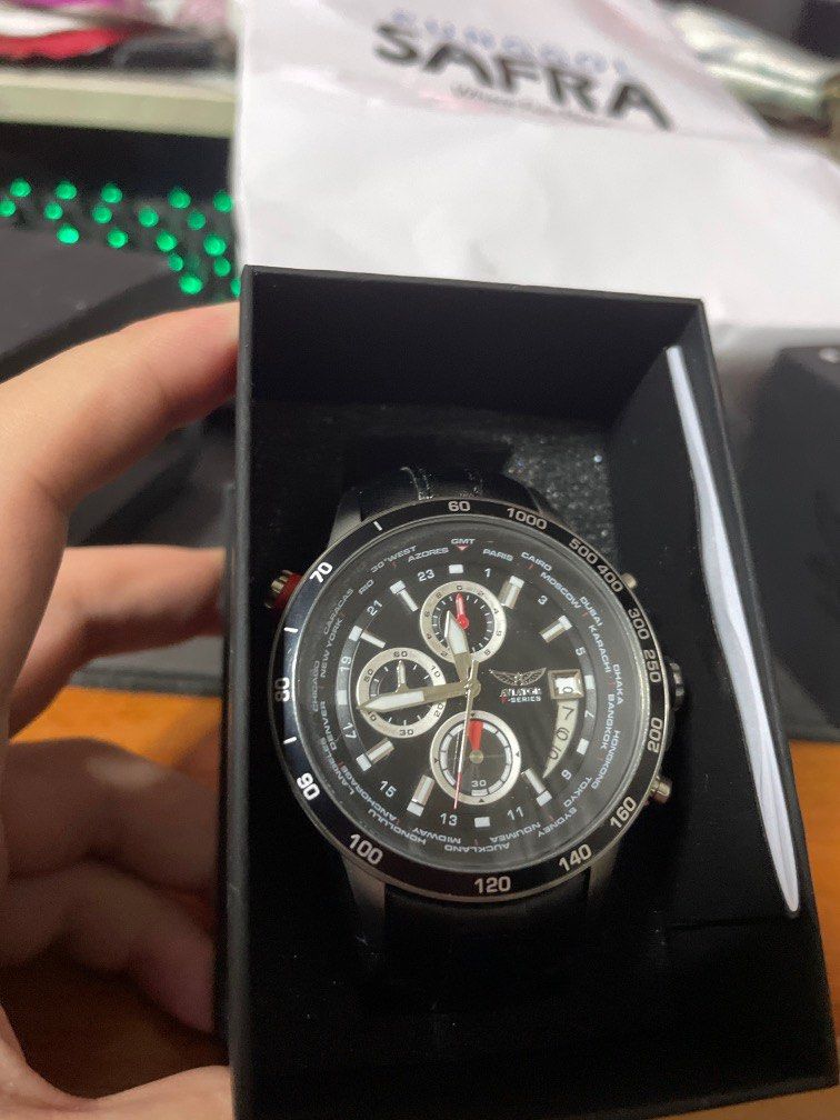 Safra best sale aviator watch