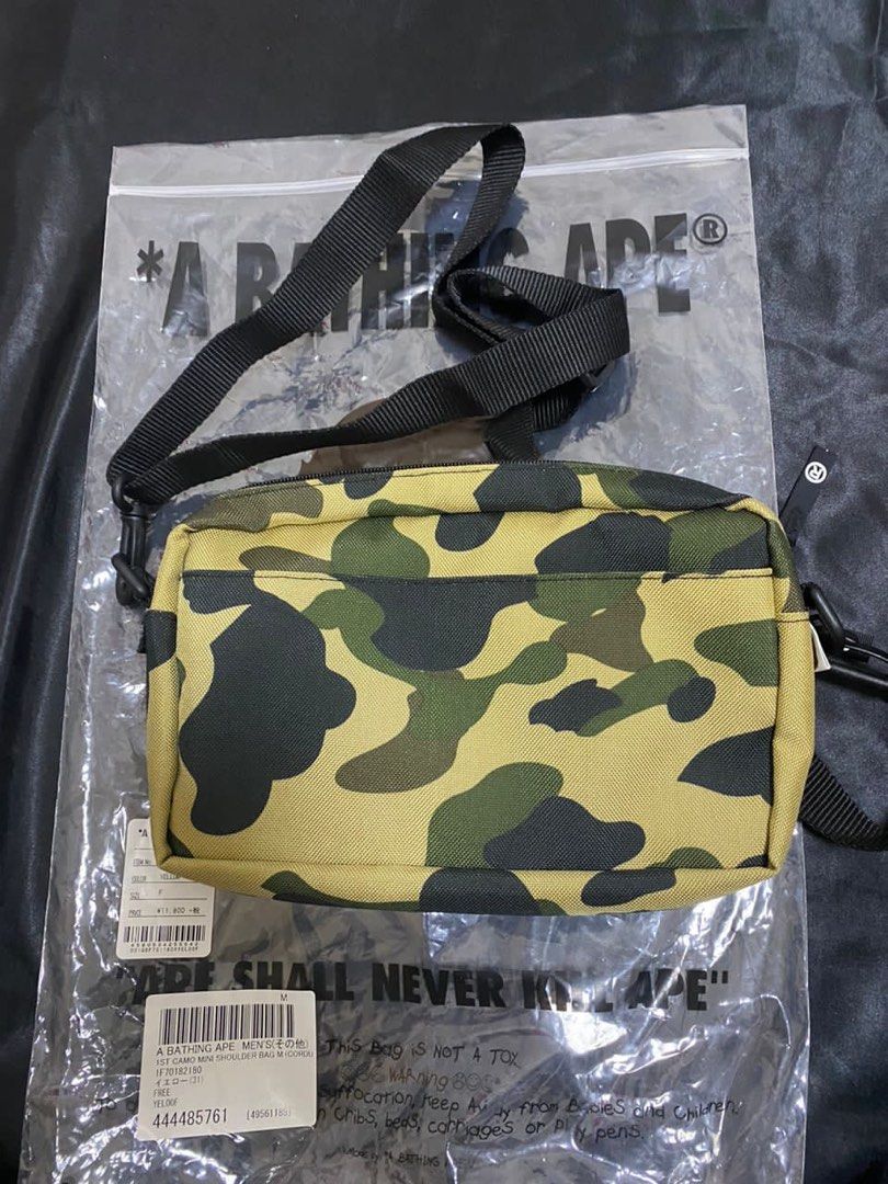 BAPE 1st Camo Cordura Mini Shoulder Bag